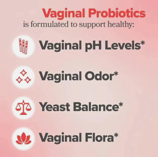 URO O Positiv Vaginal Probiotics for Women pH Balance/Prebiotics -Vaginal Health